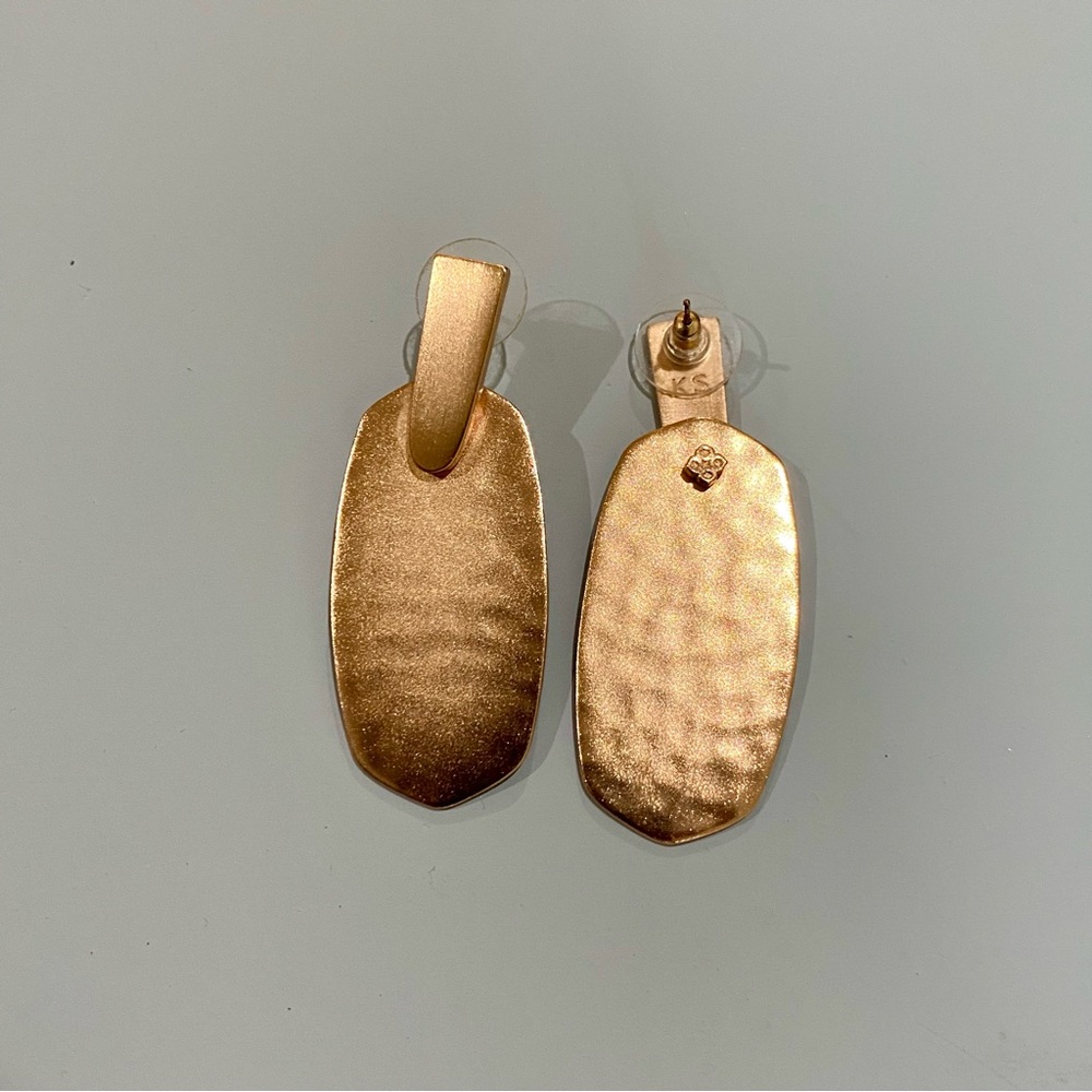 Kendra Scott Inez Drop Gold Earrings